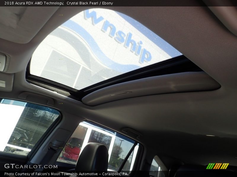 Crystal Black Pearl / Ebony 2018 Acura RDX AWD Technology
