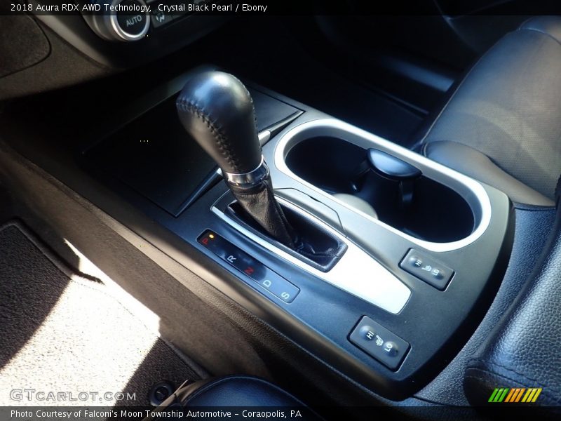 Crystal Black Pearl / Ebony 2018 Acura RDX AWD Technology