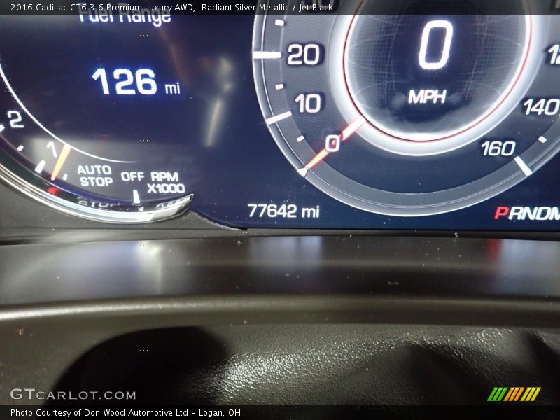 Radiant Silver Metallic / Jet Black 2016 Cadillac CT6 3.6 Premium Luxury AWD