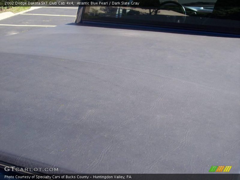 Atlantic Blue Pearl / Dark Slate Gray 2002 Dodge Dakota SXT Club Cab 4x4