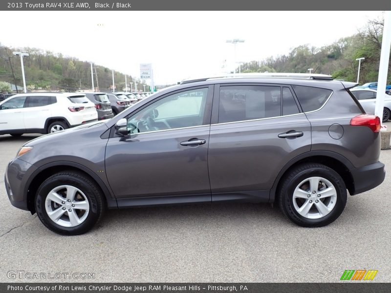 Black / Black 2013 Toyota RAV4 XLE AWD