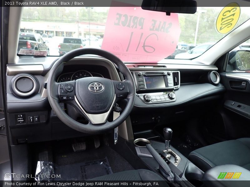 Black / Black 2013 Toyota RAV4 XLE AWD