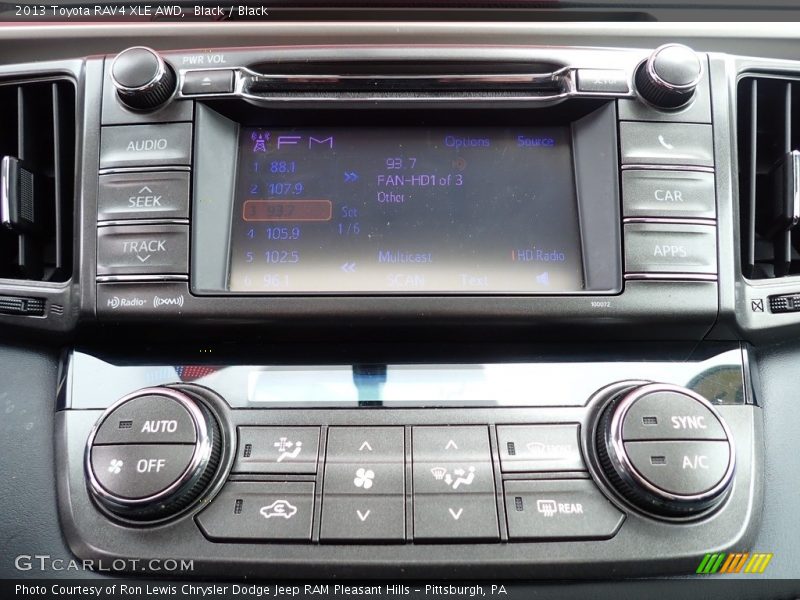 Black / Black 2013 Toyota RAV4 XLE AWD