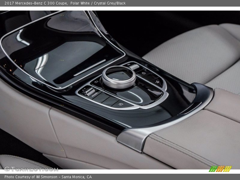 Polar White / Crystal Grey/Black 2017 Mercedes-Benz C 300 Coupe