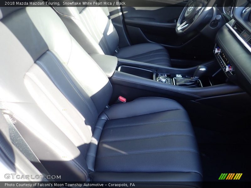 Snowflake White Pearl Mica / Black 2018 Mazda Mazda6 Touring