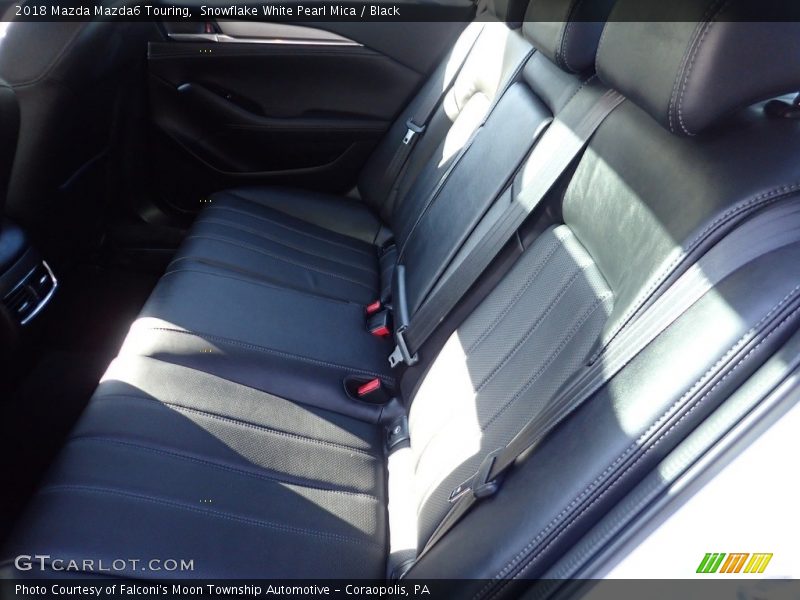 Snowflake White Pearl Mica / Black 2018 Mazda Mazda6 Touring