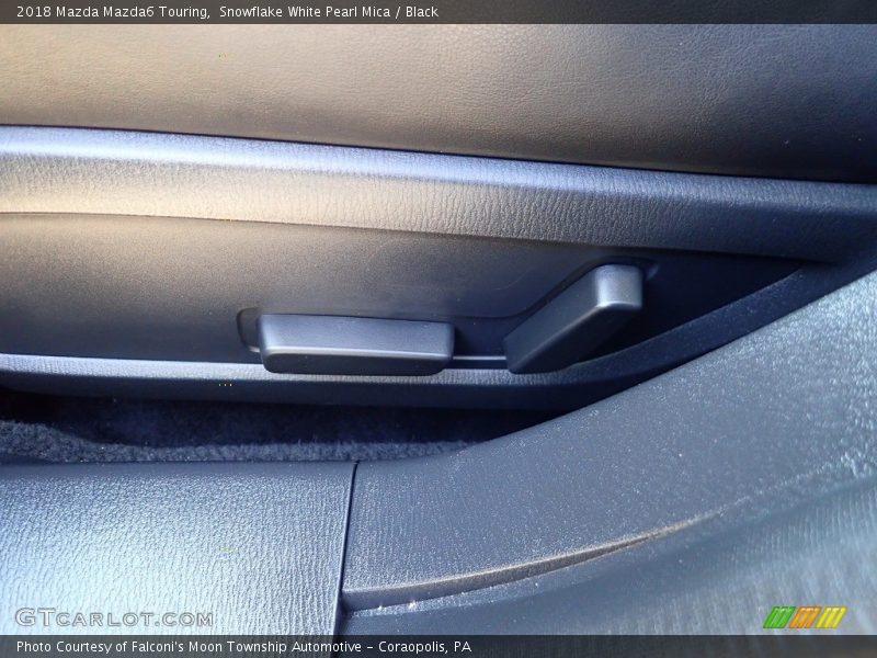 Snowflake White Pearl Mica / Black 2018 Mazda Mazda6 Touring