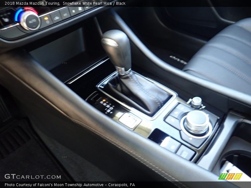 Snowflake White Pearl Mica / Black 2018 Mazda Mazda6 Touring