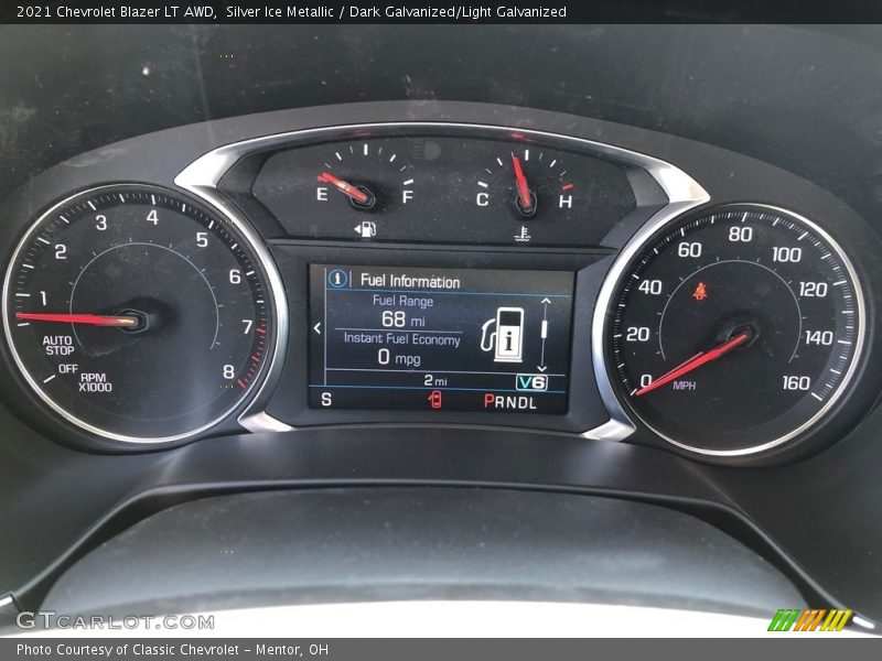 Silver Ice Metallic / Dark Galvanized/Light Galvanized 2021 Chevrolet Blazer LT AWD