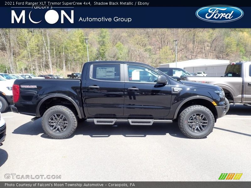 Shadow Black Metallic / Ebony 2021 Ford Ranger XLT Tremor SuperCrew 4x4
