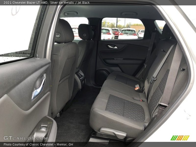 Silver Ice Metallic / Jet Black 2021 Chevrolet Blazer LT AWD