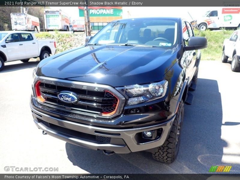 Shadow Black Metallic / Ebony 2021 Ford Ranger XLT Tremor SuperCrew 4x4