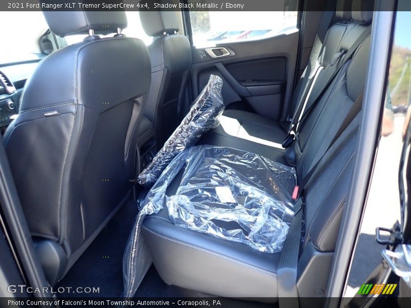 Rear Seat of 2021 Ranger XLT Tremor SuperCrew 4x4