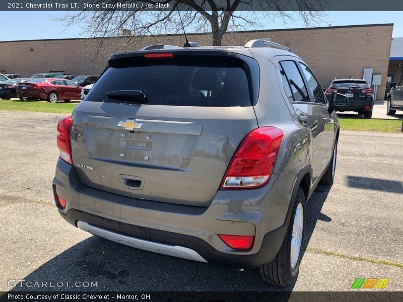 Stone Gray Metallic / Jet Black 2021 Chevrolet Trax LT