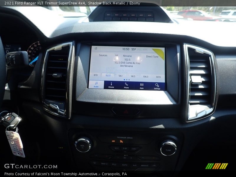 Shadow Black Metallic / Ebony 2021 Ford Ranger XLT Tremor SuperCrew 4x4