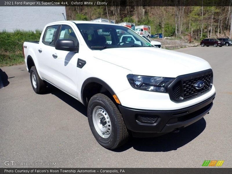 Oxford White / Ebony 2021 Ford Ranger XL SuperCrew 4x4