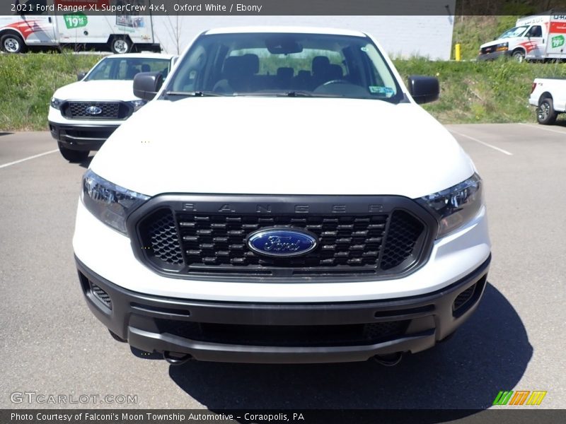 Oxford White / Ebony 2021 Ford Ranger XL SuperCrew 4x4