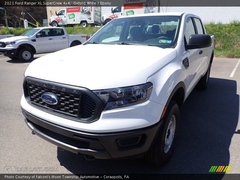 Oxford White / Ebony 2021 Ford Ranger XL SuperCrew 4x4