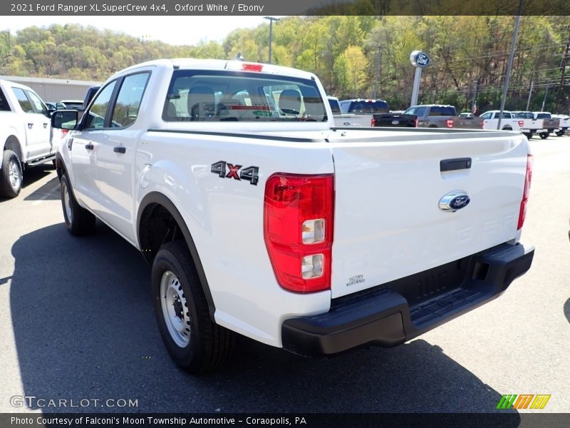 Oxford White / Ebony 2021 Ford Ranger XL SuperCrew 4x4