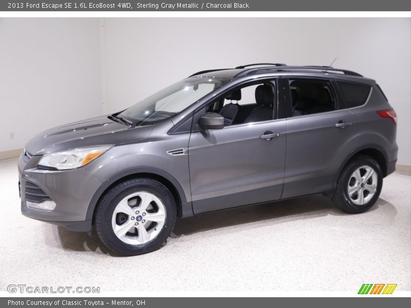 Sterling Gray Metallic / Charcoal Black 2013 Ford Escape SE 1.6L EcoBoost 4WD