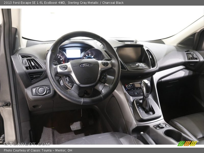 Sterling Gray Metallic / Charcoal Black 2013 Ford Escape SE 1.6L EcoBoost 4WD