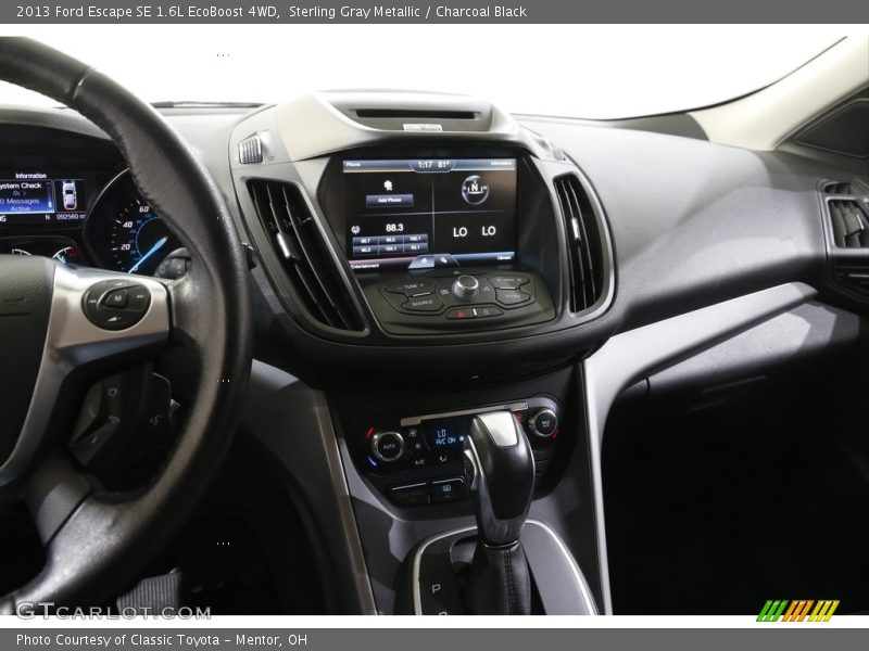 Sterling Gray Metallic / Charcoal Black 2013 Ford Escape SE 1.6L EcoBoost 4WD
