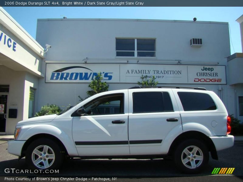 Bright White / Dark Slate Gray/Light Slate Gray 2006 Dodge Durango SLT 4x4