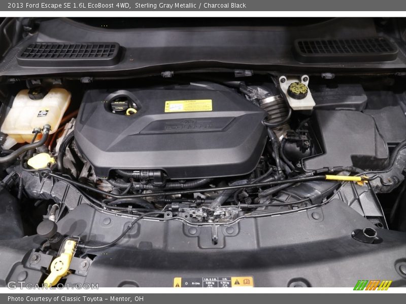 Sterling Gray Metallic / Charcoal Black 2013 Ford Escape SE 1.6L EcoBoost 4WD