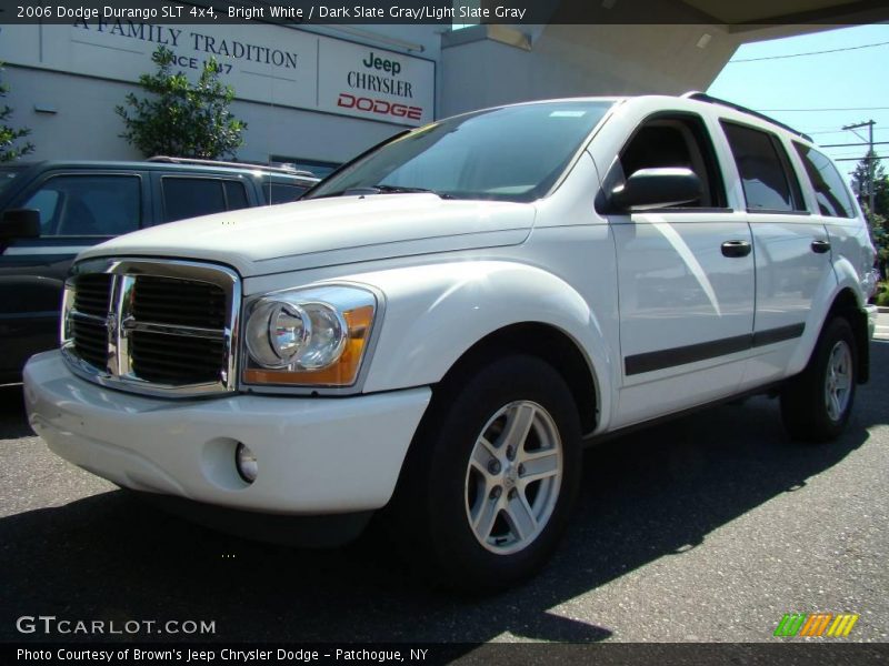 Bright White / Dark Slate Gray/Light Slate Gray 2006 Dodge Durango SLT 4x4