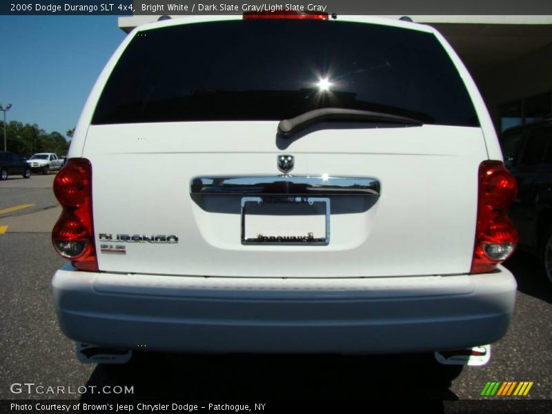 Bright White / Dark Slate Gray/Light Slate Gray 2006 Dodge Durango SLT 4x4