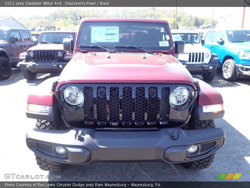 Snazzberry Pearl / Black 2021 Jeep Gladiator Willys 4x4