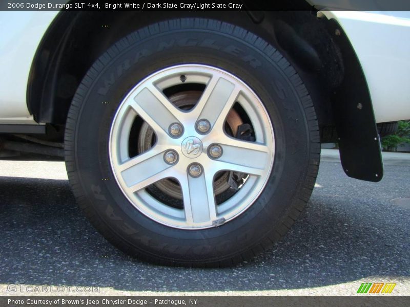 Bright White / Dark Slate Gray/Light Slate Gray 2006 Dodge Durango SLT 4x4