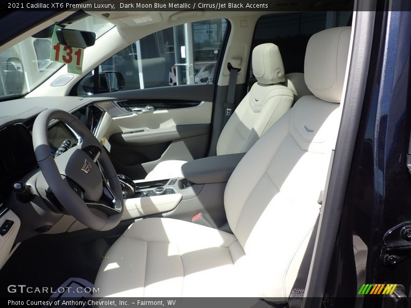 Dark Moon Blue Metallic / Cirrus/Jet Black Accents 2021 Cadillac XT6 Premium Luxury