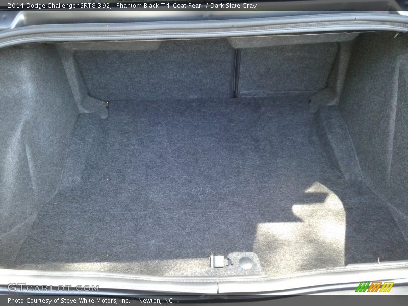 Phantom Black Tri-Coat Pearl / Dark Slate Gray 2014 Dodge Challenger SRT8 392