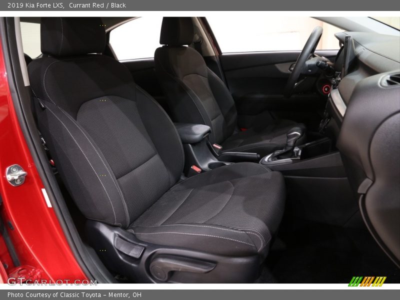 Currant Red / Black 2019 Kia Forte LXS