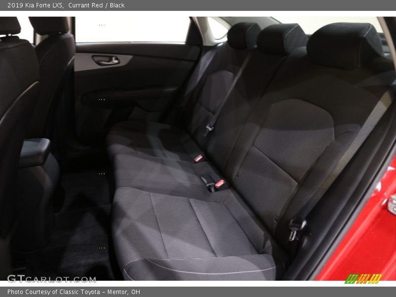 Currant Red / Black 2019 Kia Forte LXS