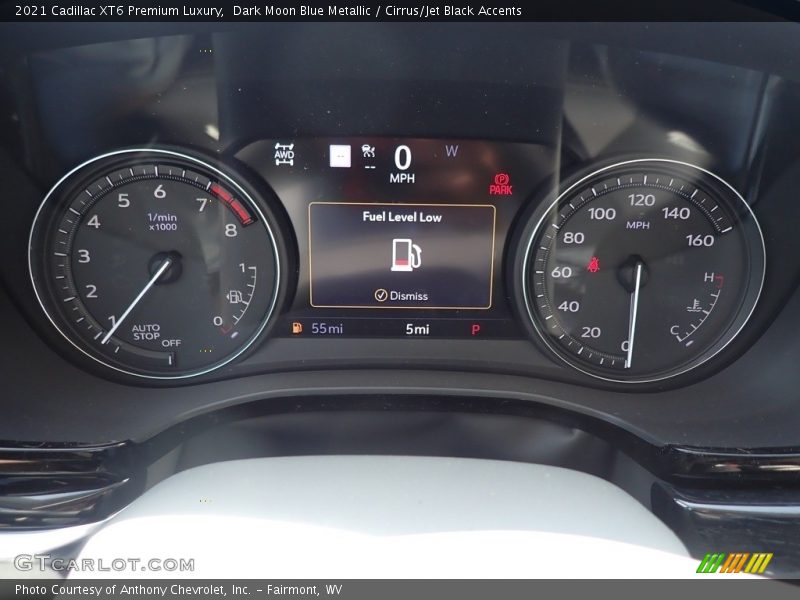 Dark Moon Blue Metallic / Cirrus/Jet Black Accents 2021 Cadillac XT6 Premium Luxury