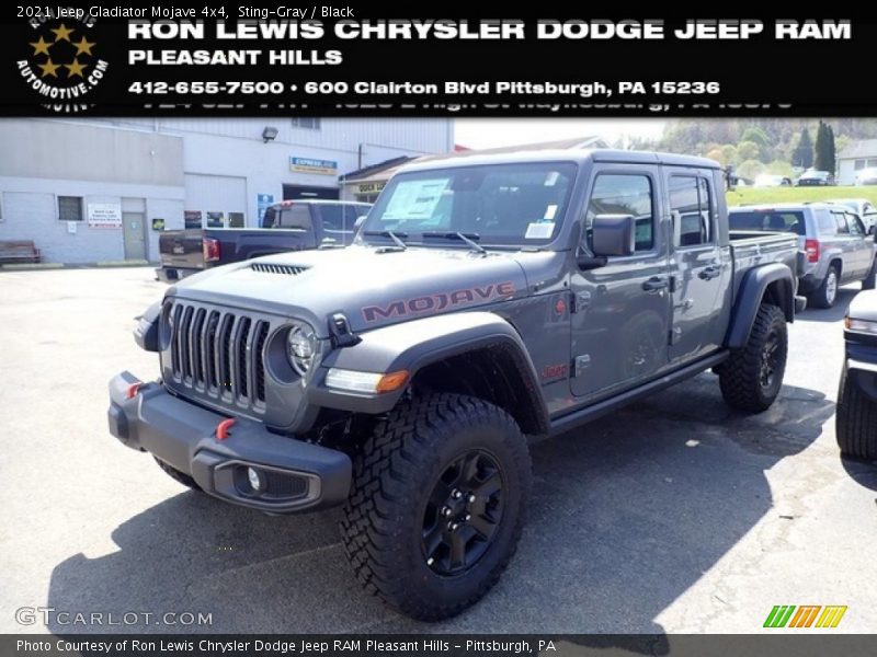 Sting-Gray / Black 2021 Jeep Gladiator Mojave 4x4