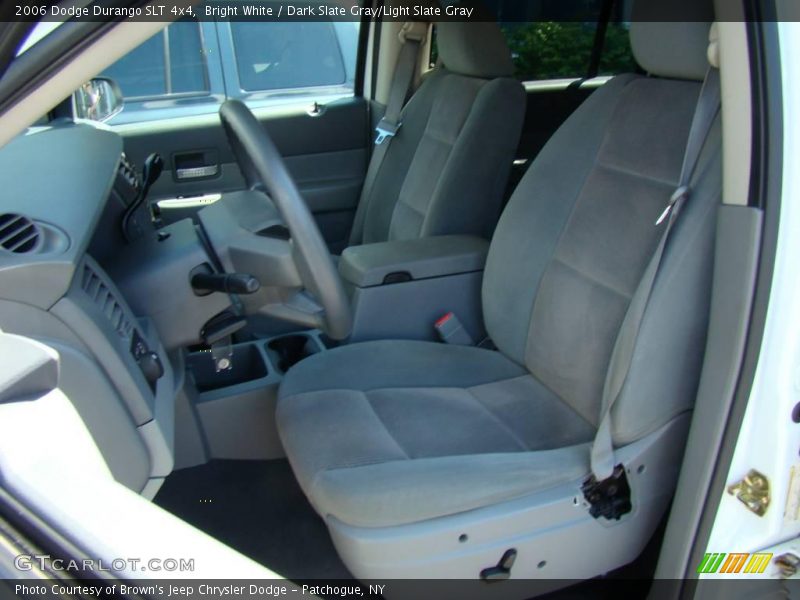 Bright White / Dark Slate Gray/Light Slate Gray 2006 Dodge Durango SLT 4x4
