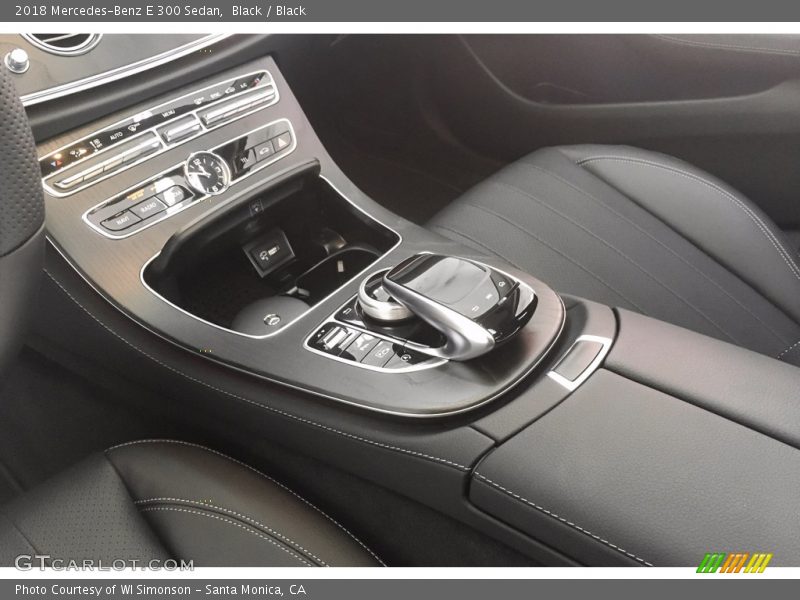 Black / Black 2018 Mercedes-Benz E 300 Sedan