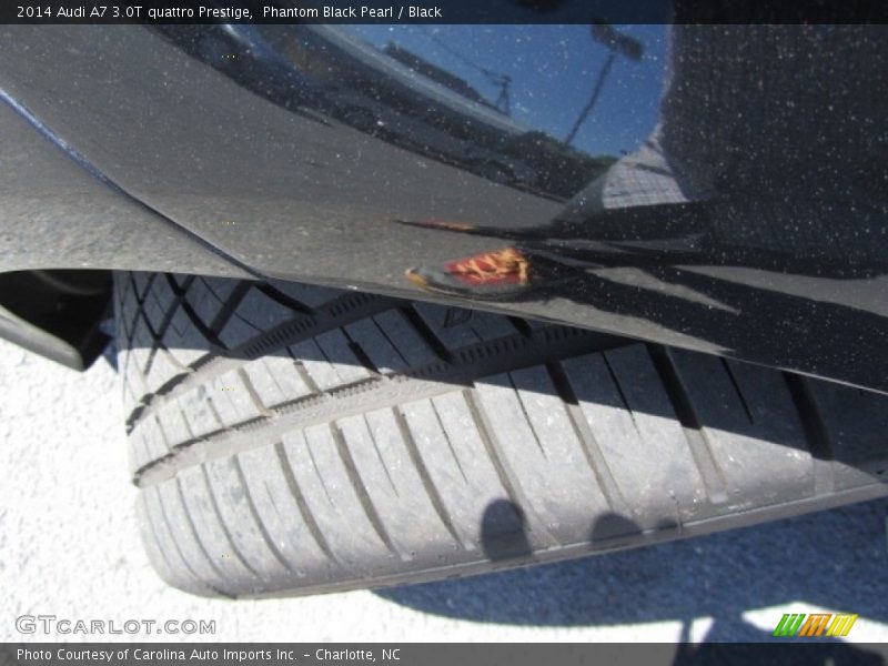 Phantom Black Pearl / Black 2014 Audi A7 3.0T quattro Prestige