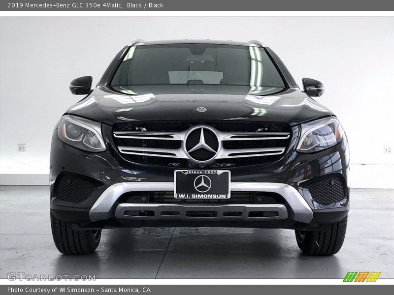 Black / Black 2019 Mercedes-Benz GLC 350e 4Matic