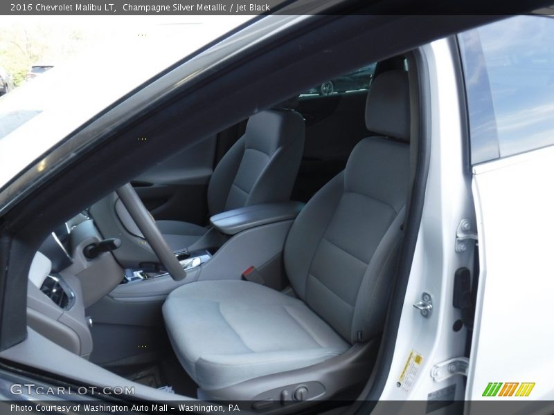 Champagne Silver Metallic / Jet Black 2016 Chevrolet Malibu LT