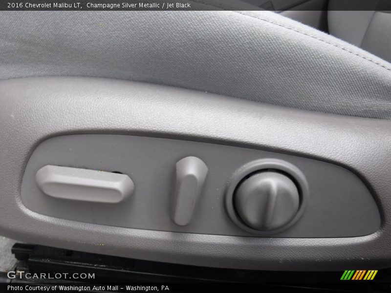 Champagne Silver Metallic / Jet Black 2016 Chevrolet Malibu LT