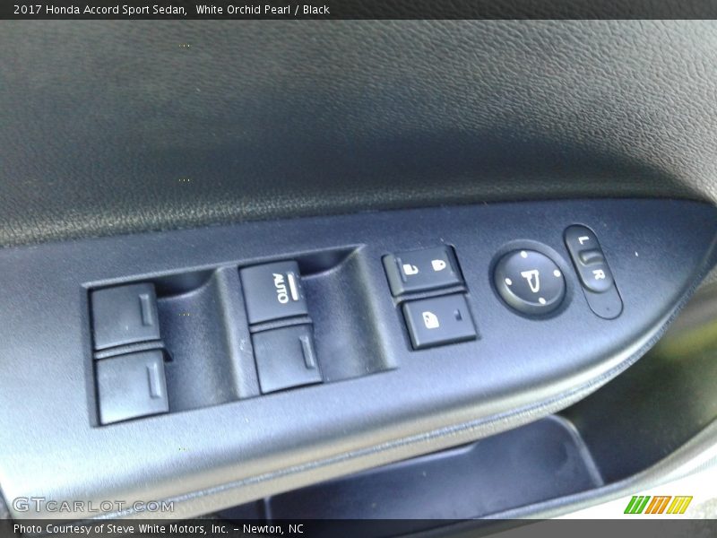 White Orchid Pearl / Black 2017 Honda Accord Sport Sedan