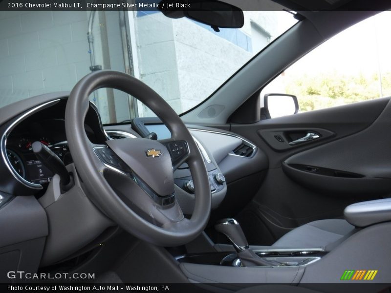 Champagne Silver Metallic / Jet Black 2016 Chevrolet Malibu LT