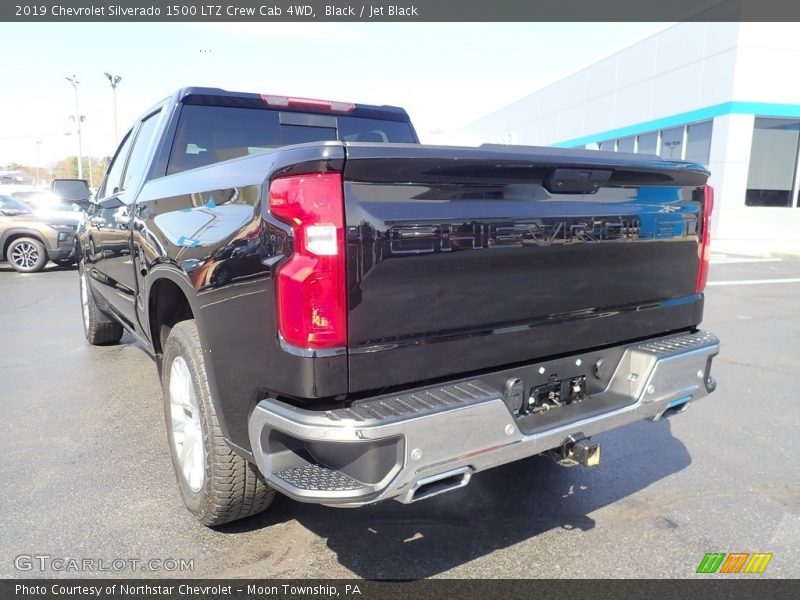 Black / Jet Black 2019 Chevrolet Silverado 1500 LTZ Crew Cab 4WD