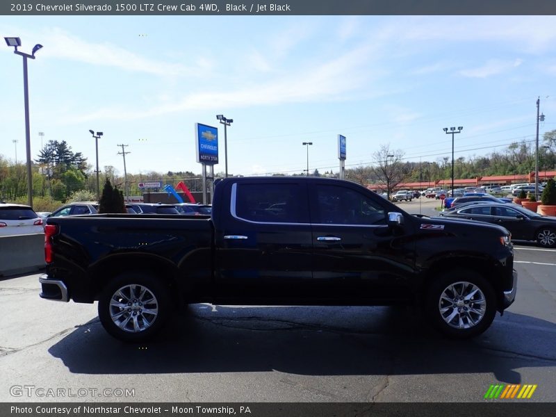 Black / Jet Black 2019 Chevrolet Silverado 1500 LTZ Crew Cab 4WD