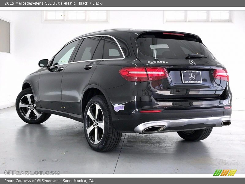 Black / Black 2019 Mercedes-Benz GLC 350e 4Matic