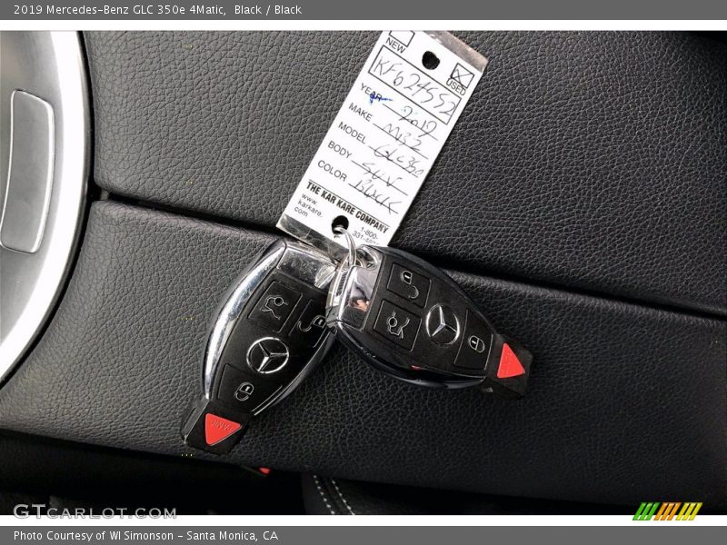 Black / Black 2019 Mercedes-Benz GLC 350e 4Matic
